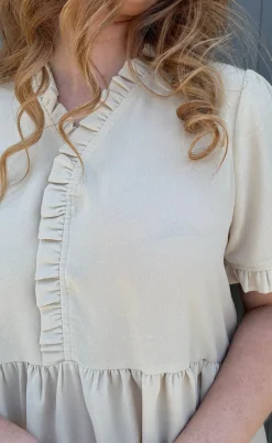 Say INA Copenhagen Kjole - Catja Summer - Beige