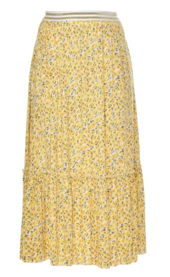 Say INA Copenhagen Nederdel - Hanna - Yellow Flower