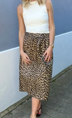 Say INA Copenhagen Nederdel - Patricia - Shiny Leopard