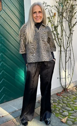 Say INA Copenhagen Polo / Skjorte - Patricia - Leopard