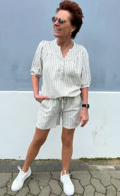 Say INA Copenhagen Shorts - Alba - Off White