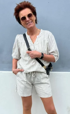 Say INA Copenhagen Shorts - Alba - Off White