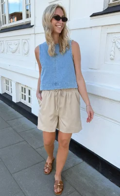 Say INA Copenhagen Shorts - Amalie - Sand