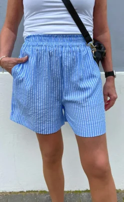 Say INA Copenhagen Shorts - Liv - Blue Striped