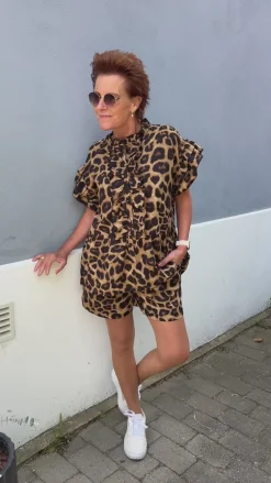 Say INA Copenhagen Shorts - Liv - Leopard