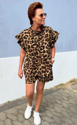Say INA Copenhagen Shorts - Liv - Leopard