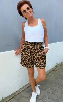 Say INA Copenhagen Shorts - Liv - Leopard