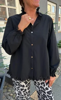 Say INA Copenhagen Skjorte - Annali - Black