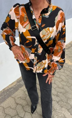 Say INA Copenhagen Skjorte - Augusta - Mixed Big Flower