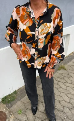 Say INA Copenhagen Skjorte - Augusta - Mixed Big Flower