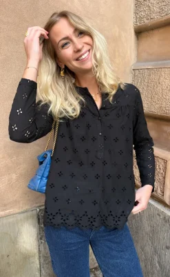 Say INA Copenhagen Skjorte - Kia - Black