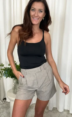 Say INA Copenhagen Top - Elena - Black