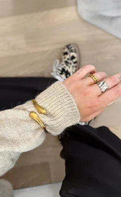 Smykkeli Copenhagen Armbånd - Nanna - Gold Colour