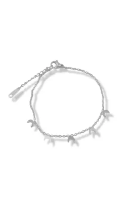 Smykkeli Copenhagen Armbånd - Oslo Moon - Silver Colour