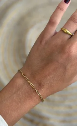 Smykkeli Copenhagen Armbånd - Santiago - Gold Colour