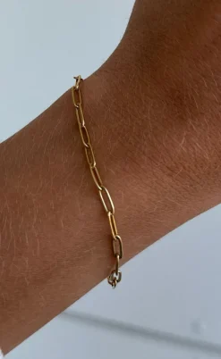 Smykkeli Copenhagen Armbånd - Santiago - Gold Colour