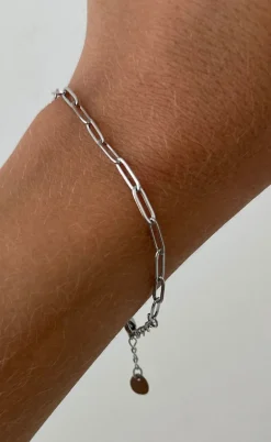 Smykkeli Copenhagen Armbånd - Santiago - Silver Colour