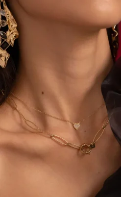 Smykkeli Copenhagen Halskæde - Cologne - Gold Colour