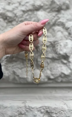 Smykkeli Copenhagen Halskæde - Elisabeth - Gold Colour