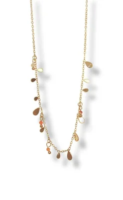 Smykkeli Copenhagen Halskæde - Miami - Gold Colour