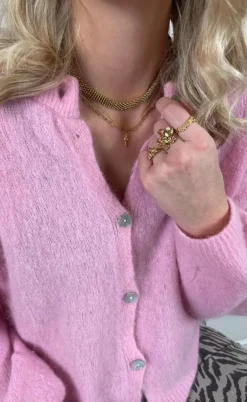 Smykkeli Copenhagen Halskæde - Patricia - Gold Colour