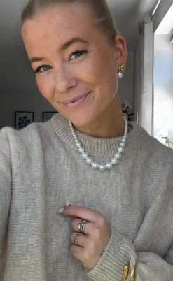 Smykkeli Copenhagen Halskæde - Petra - Pearlie