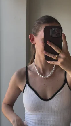 Smykkeli Copenhagen Halskæde - Petra - Pearlie