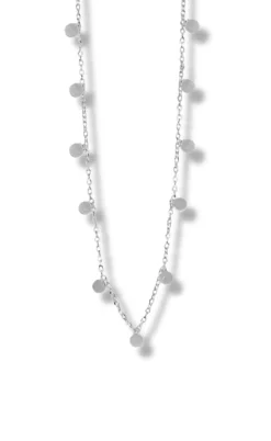 Smykkeli Copenhagen Halskæde - Shiny Drop - Silver Colour