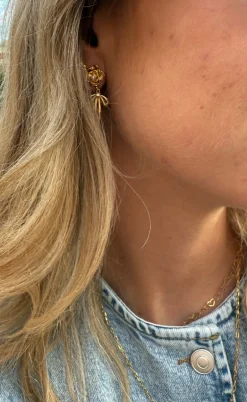 Smykkeli Copenhagen Halskæde - Tiny Hearts - Gold Colour