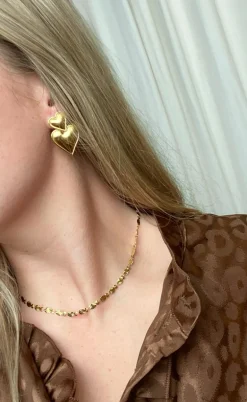 Smykkeli Copenhagen Halskæde - Varna Sun - Gold Colour