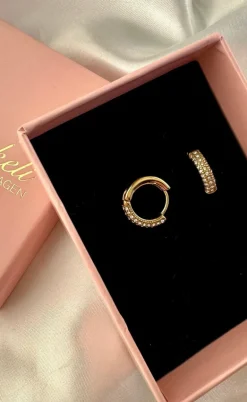 Smykkeli Copenhagen Øreringe - Alicante - Gold Colour