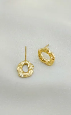 Smykkeli Copenhagen Øreringe - Augusta - Gold Colour