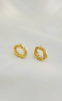 Smykkeli Copenhagen Øreringe - Augusta - Gold Colour