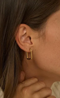 Smykkeli Copenhagen Øreringe - Bruxelles - Gold Colour