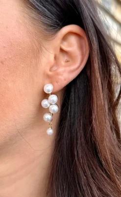 Smykkeli Copenhagen Øreringe - Capri - Pearl