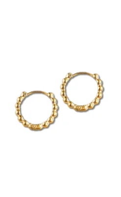 Smykkeli Copenhagen Øreringe - Emily Small - Gold Colour