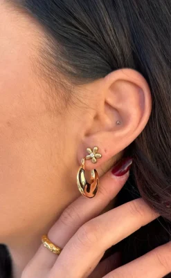 Smykkeli Copenhagen Øreringe - Liverpool - Gold Colour