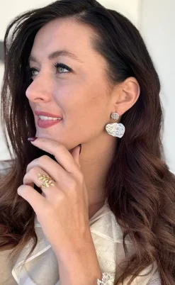 Smykkeli Copenhagen Øreringe - Lyon - Silver Colour