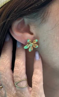 Smykkeli Copenhagen Øreringe - Milan - Gold Colour