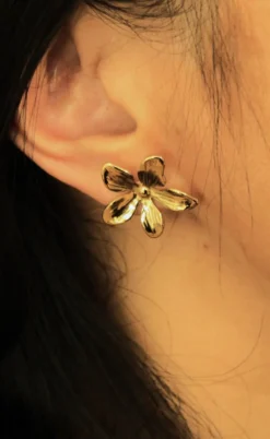 Smykkeli Copenhagen Øreringe - Milan - Gold Colour