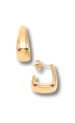 Smykkeli Copenhagen Øreringe - Monaco - Gold Colour