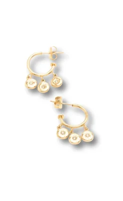 Smykkeli Copenhagen Øreringe - Rome - Gold Colour