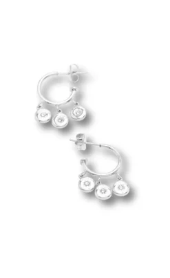 Smykkeli Copenhagen Øreringe - Rome - Silver Colour