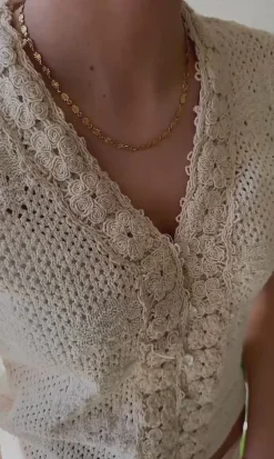 Smykkeli Copenhagen Øreringe - Sabrina - Gold Colour