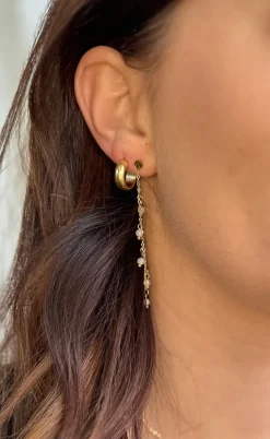 Smykkeli Copenhagen Øreringe / Hoops - Dubai - Gold Colour