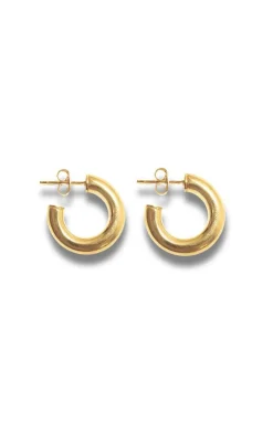 Smykkeli Copenhagen Øreringe / Hoops - Lamia - Gold Colour