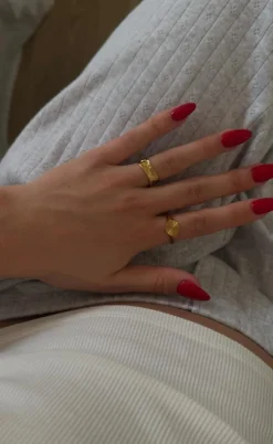 Smykkeli Copenhagen Ring - Brooklyn - Gold Colour