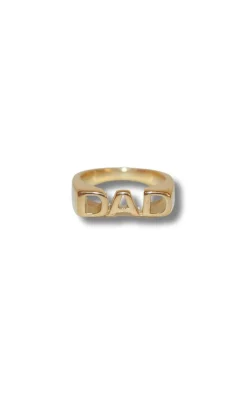 Smykkeli Copenhagen Ring - Dad - Golden