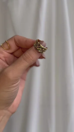 Smykkeli Copenhagen Ring - Dublin - Gold Colour