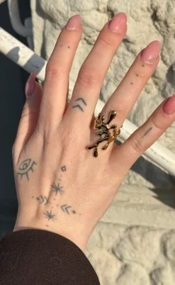 Smykkeli Copenhagen Ring - Emily Big - Gold Colour